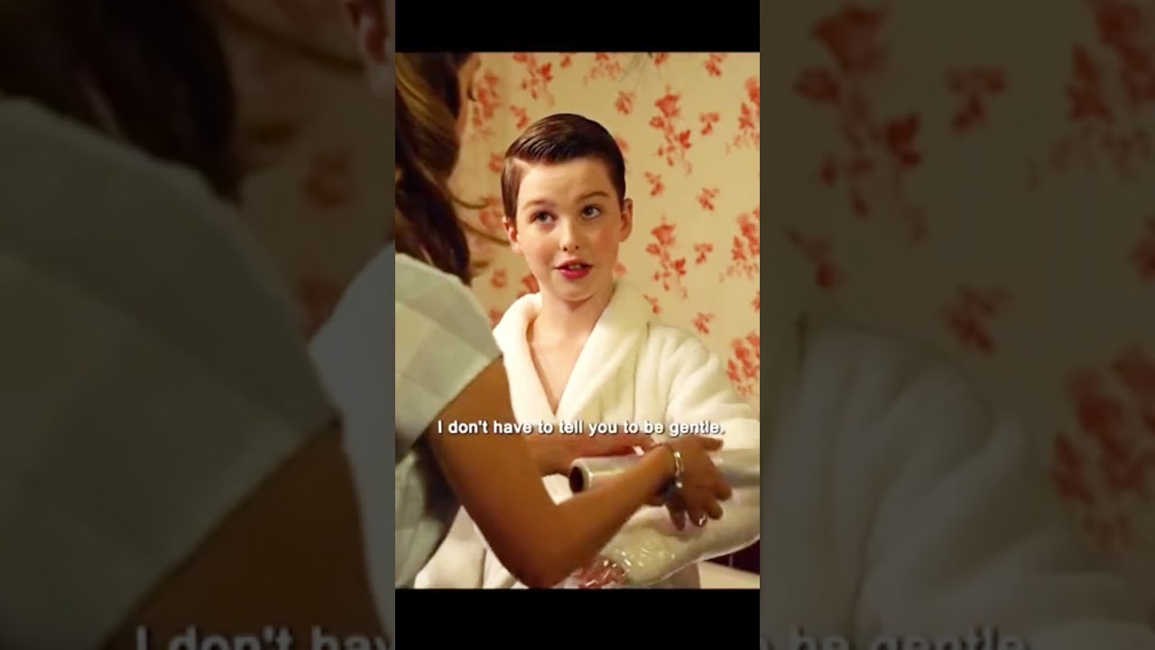 Shelldon Hates His Mom Becuase She is his Traing Wheels 🛞 #short