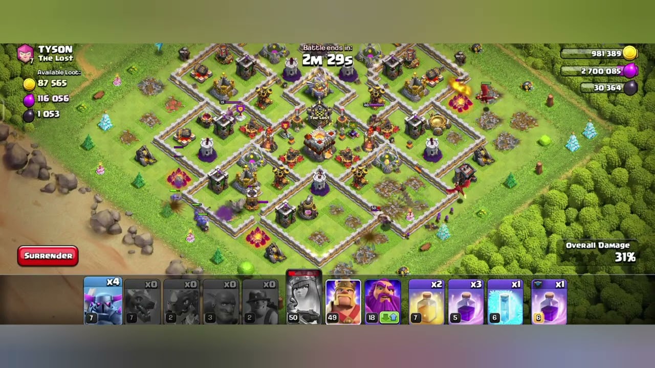  Clash.clans Attack 🔥 Coc War 🛡️ Clash Power👑 Coc King 💣 Base Destroy ⚡ Clash Rush🏰 Coc Battle 🔴 War