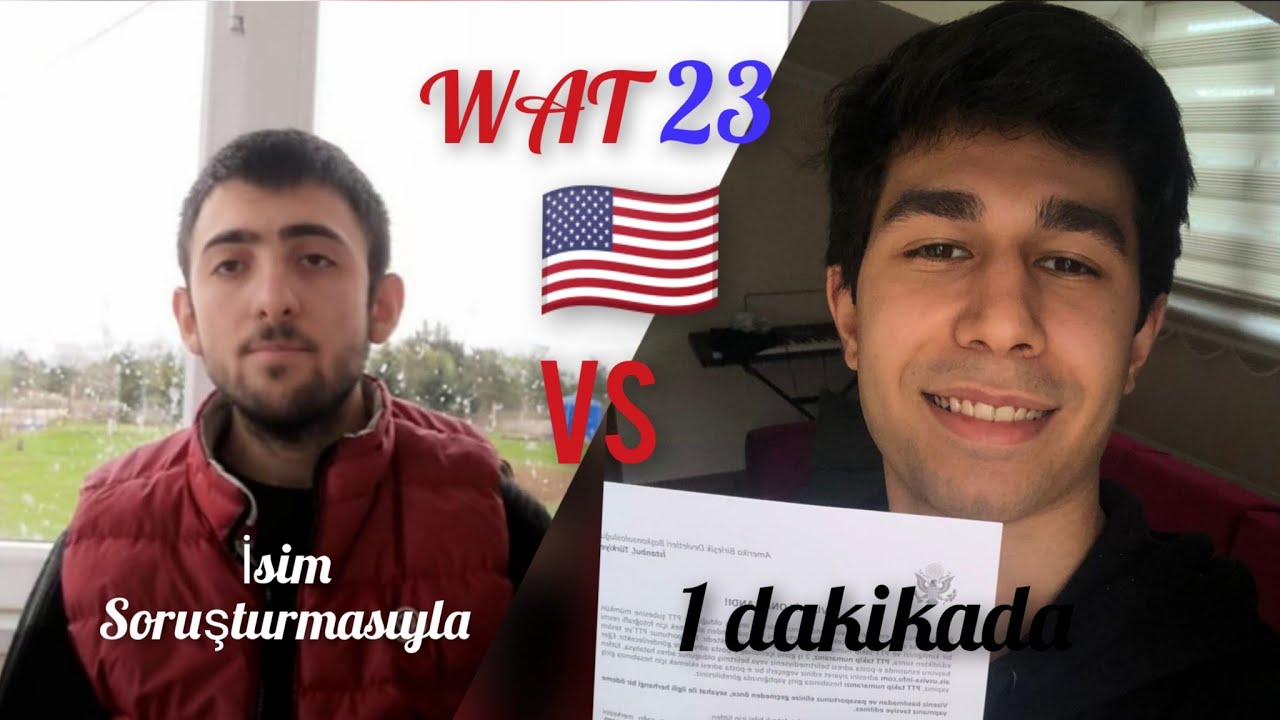 2023 Work and Travel Vize Mülakatı - Soruşturma vs 1 Dakikada #workandtravel2023