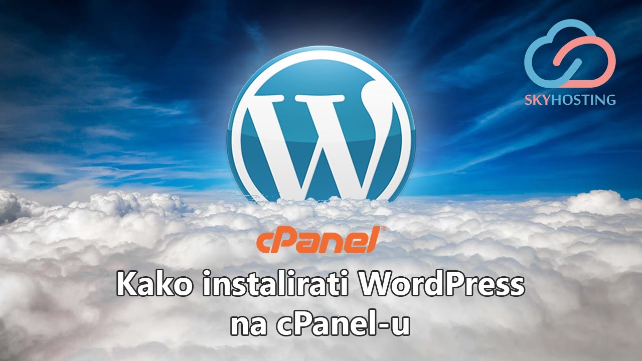 Kako instalirati WordPress na cPanel-u