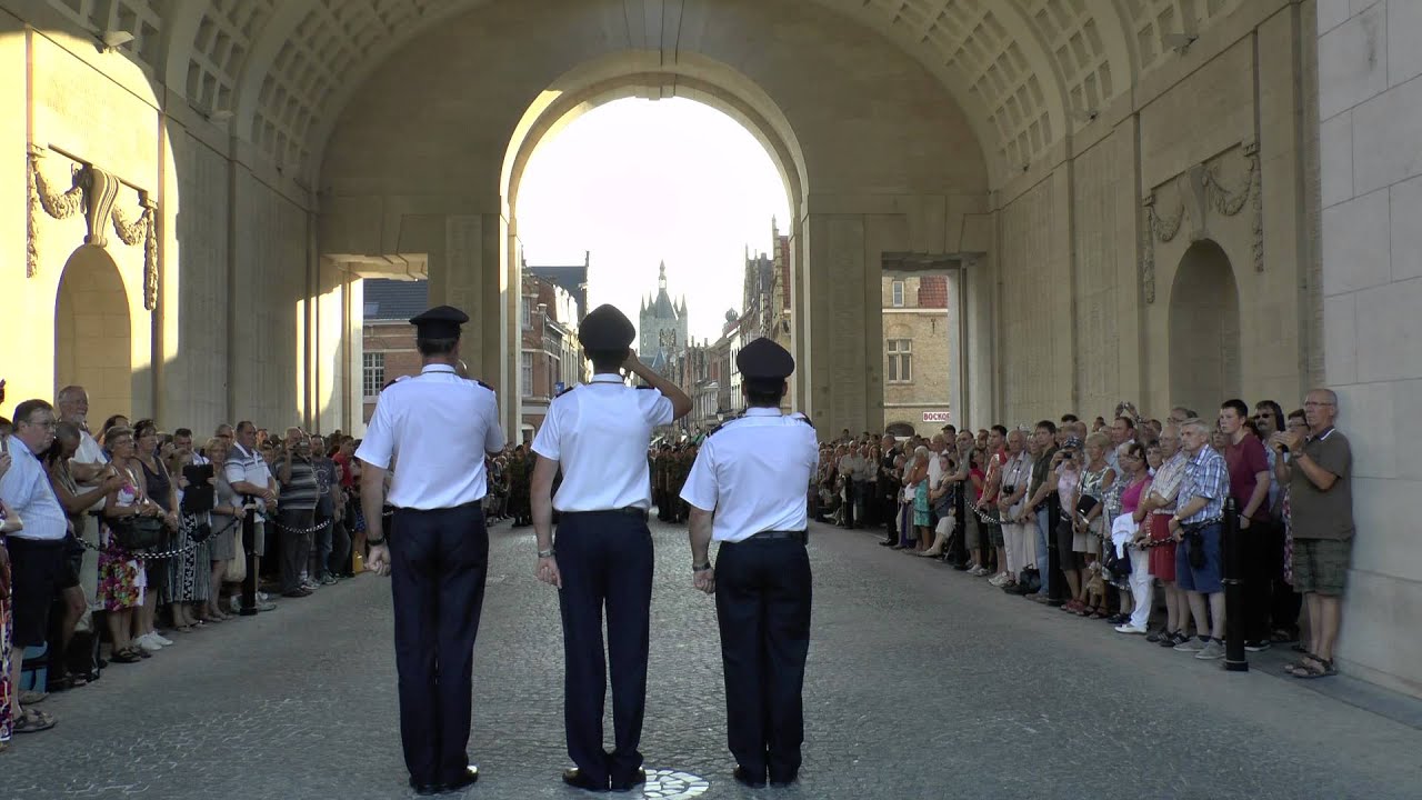 The Last Post, Menin Gate, Ieper, Belgium, (5th August 2013)