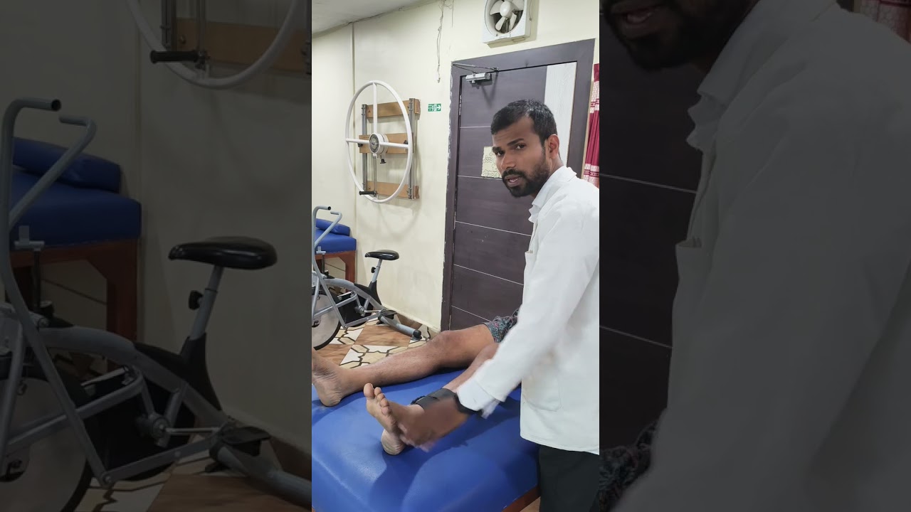 Rehab after knee joint fracture 