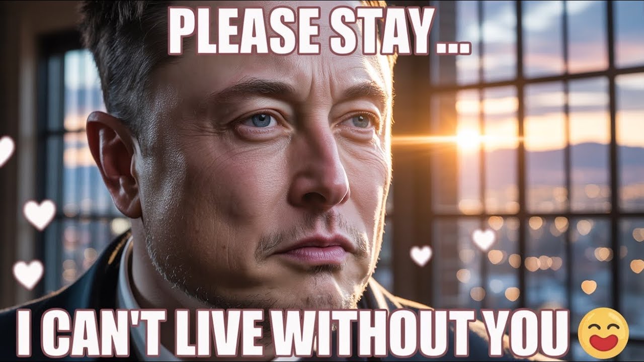 Elon Musk: Please Stay… I Can’t Face Life Without You 💔