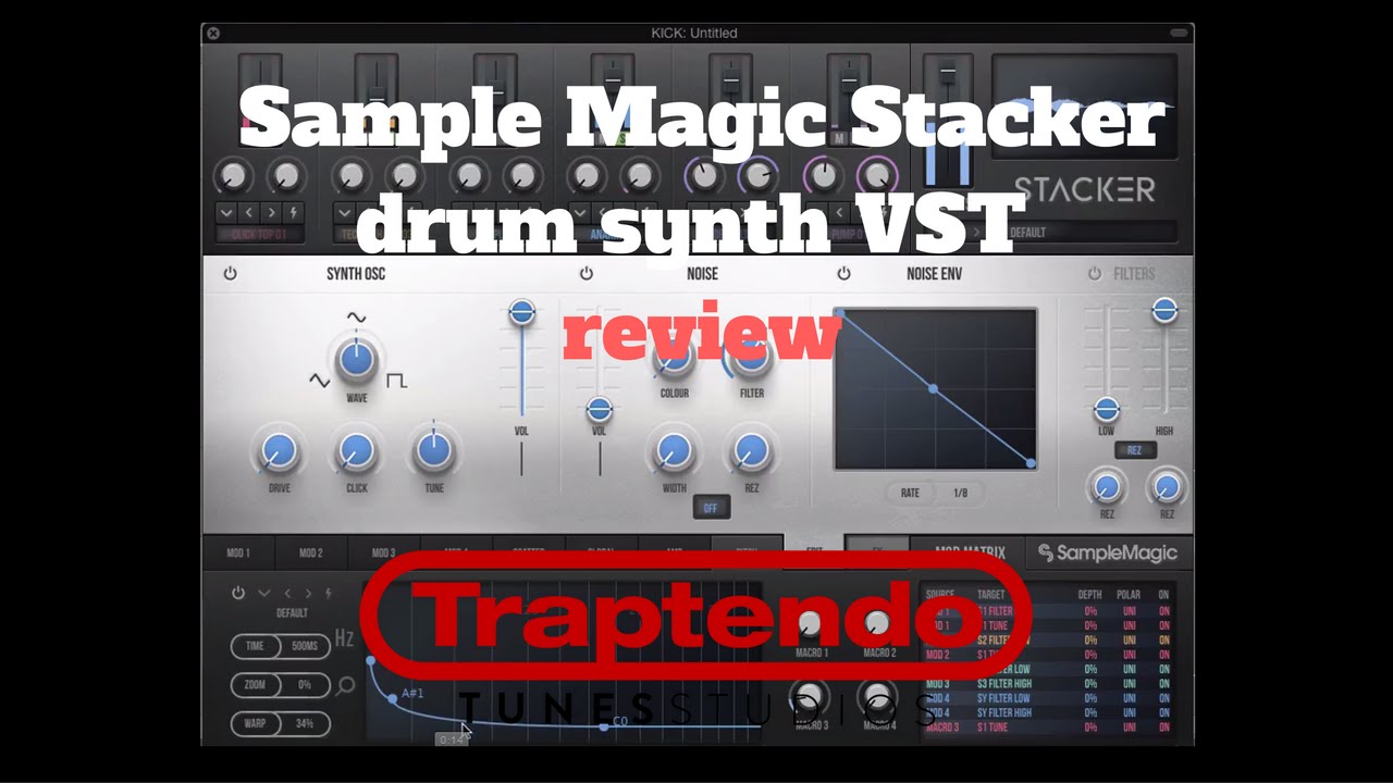 Review: Sample Magic Stacker VST drum synth
