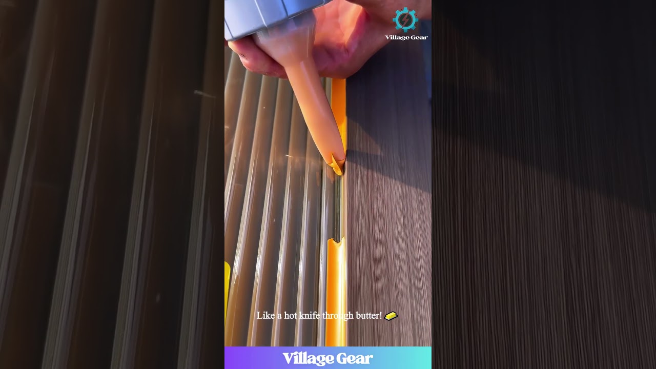This Caulk Gun Wizardry is My New ASMR! ✨ So SMOOTH! #oddlysatisfying #asmr #diy #construction