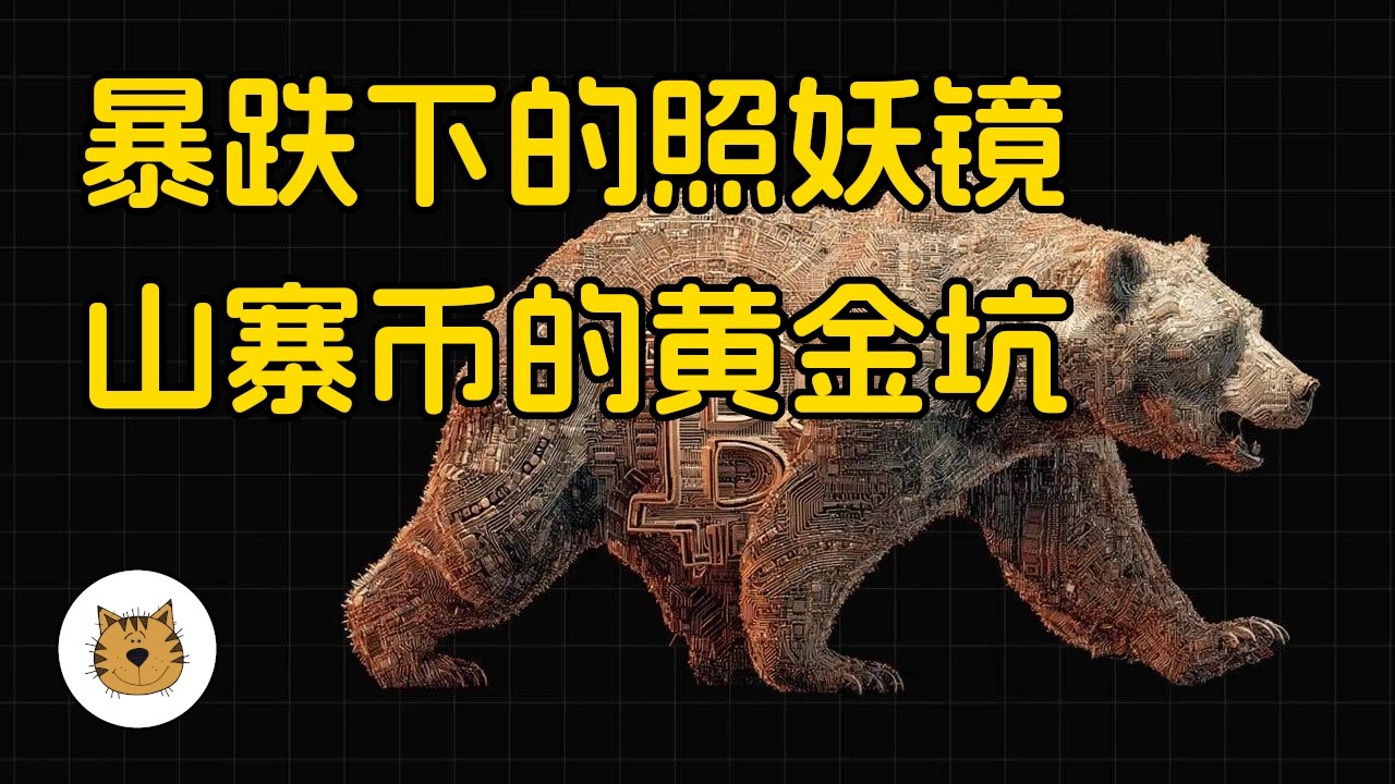 大家都在唱衰山寨币时，我为什么选择逆势看多？&ldquo;暴跌下的照妖镜，山寨币的黄金坑！&rdquo;