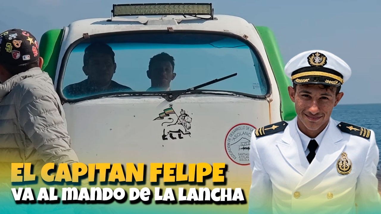 El  capitan le presto la lancha a Felipe para que la manejara👏🏾🤣¡CUIDADO Y NOS DA VUELTA!
