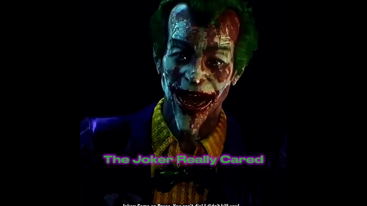 The Joker Really Cared For The Batman 💔
