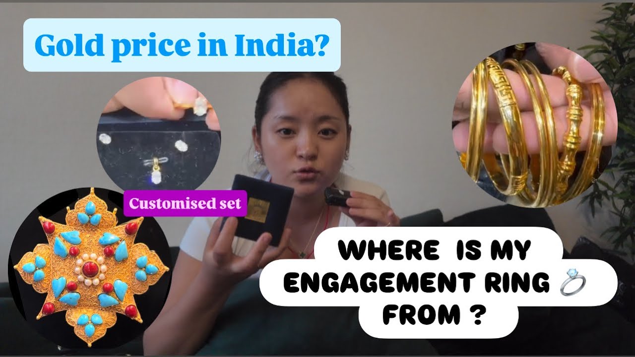 VARITIES OF GOLDS AND DIAMONDS || COLLECTION || TIBETAN VLOGGER PARIS 