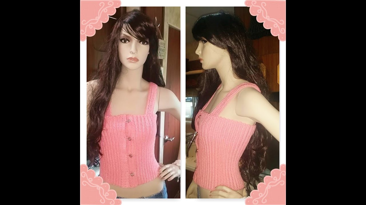 Glama's SUPER EASY Button Up Tank Top