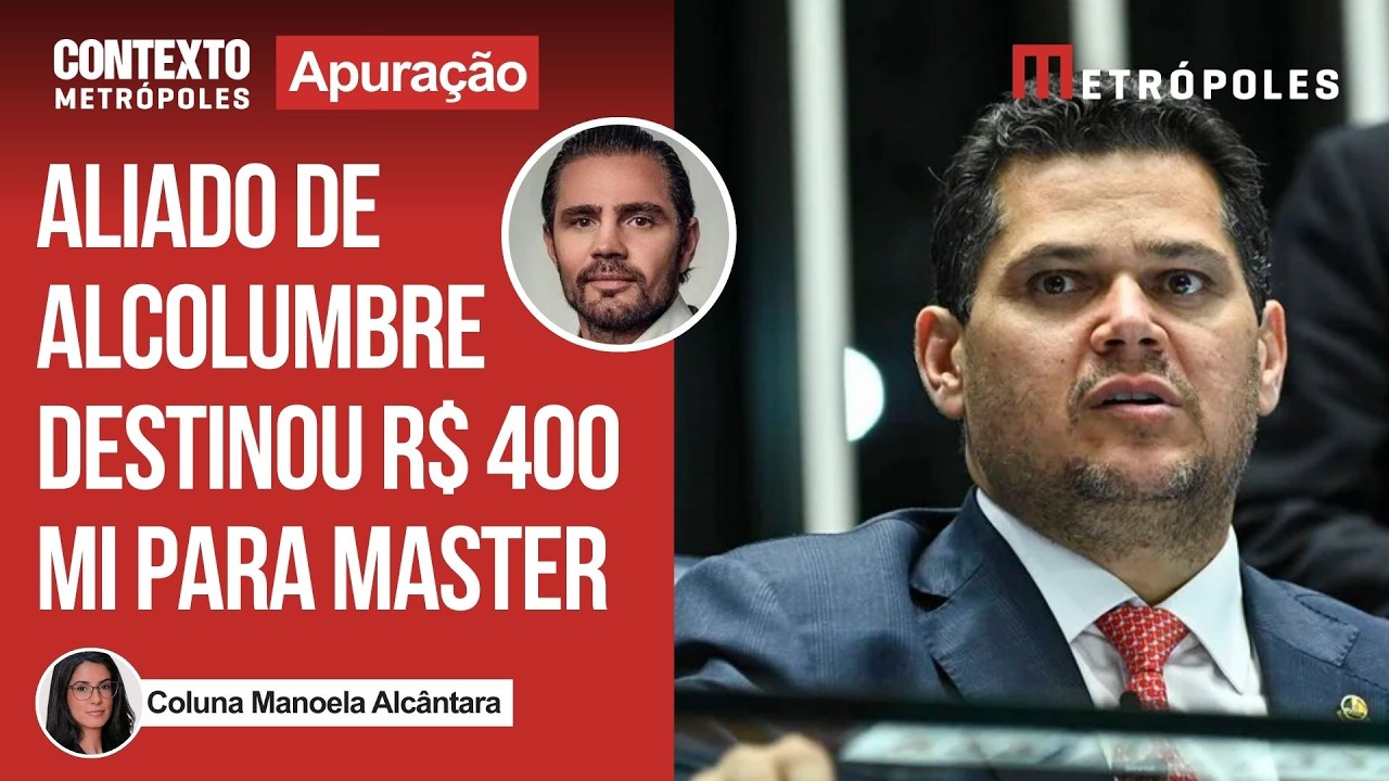PF: aliado de Alcolumbre teria atuado em investimento da Previdência do Amapá no Master