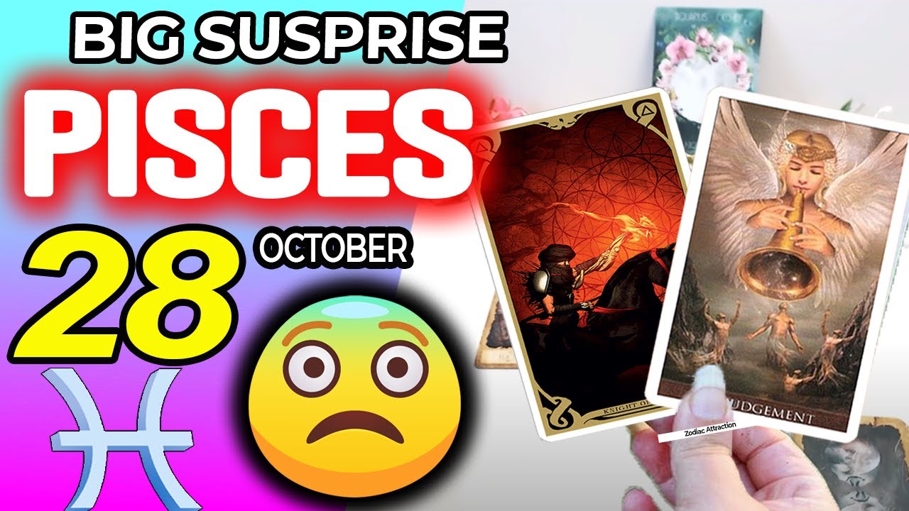 Pisces ♒😨 BIG SUSPRISE 😨 horoscope for today OCTOBER 28 2024 ♒ 