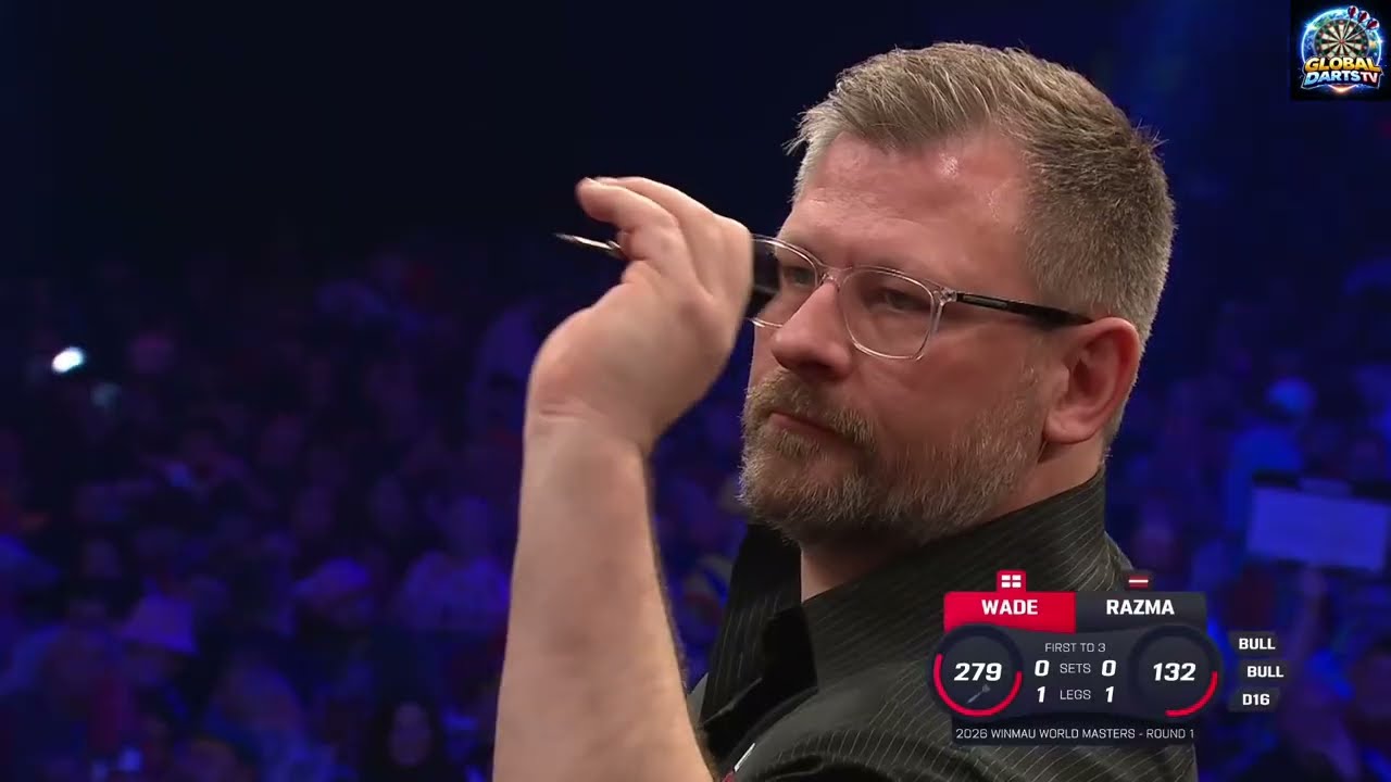 James Wade vs Madars Razma 2026 Winmau World Masters - Day 1