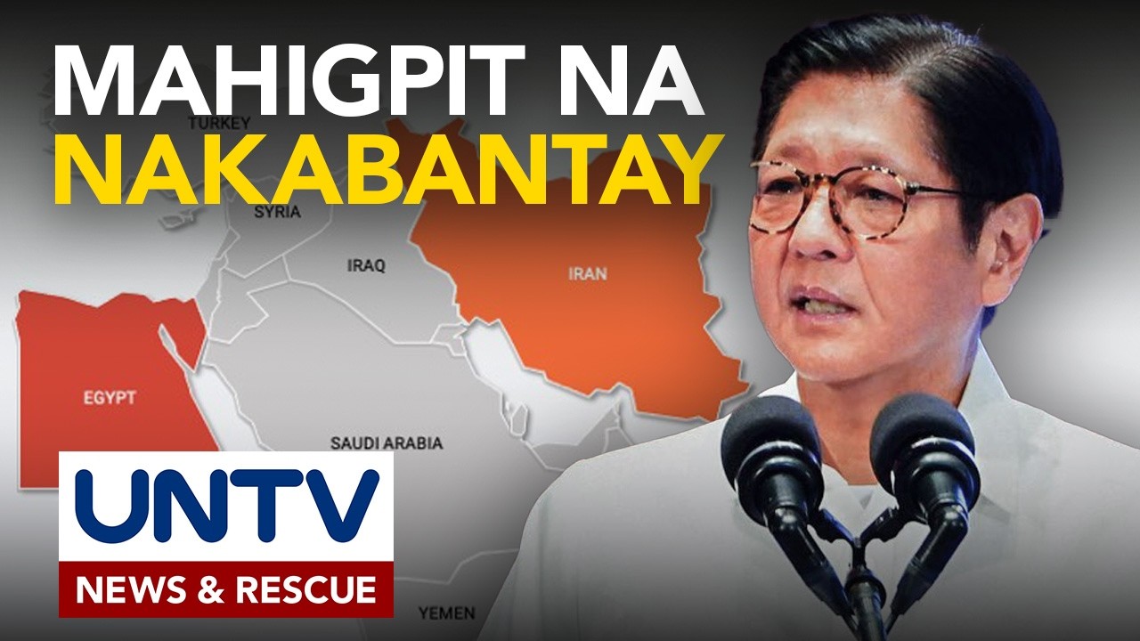 PBBM, tiniyak ang mahigpit na pagbabantay sa kaligtasan ng mga Pilipino sa Middle East