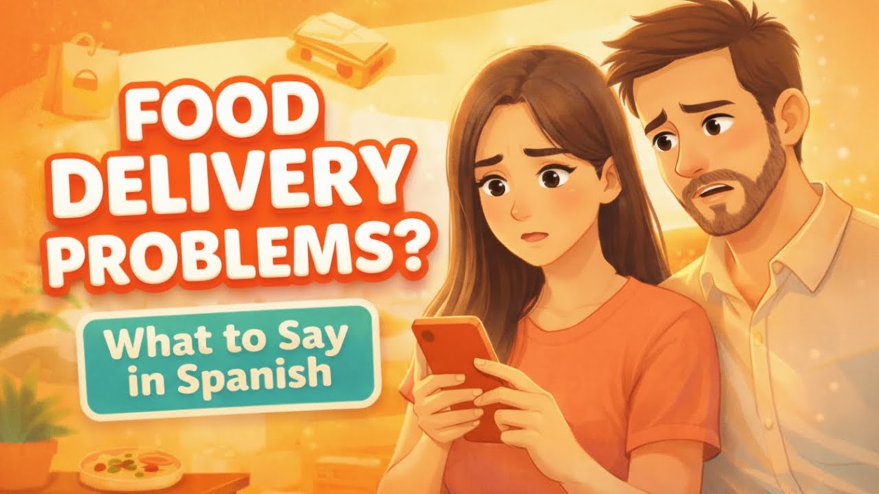 Food Delivery Problems in Spanish | What to Say & How to Say It | Real-Life Dialogues for Beginners