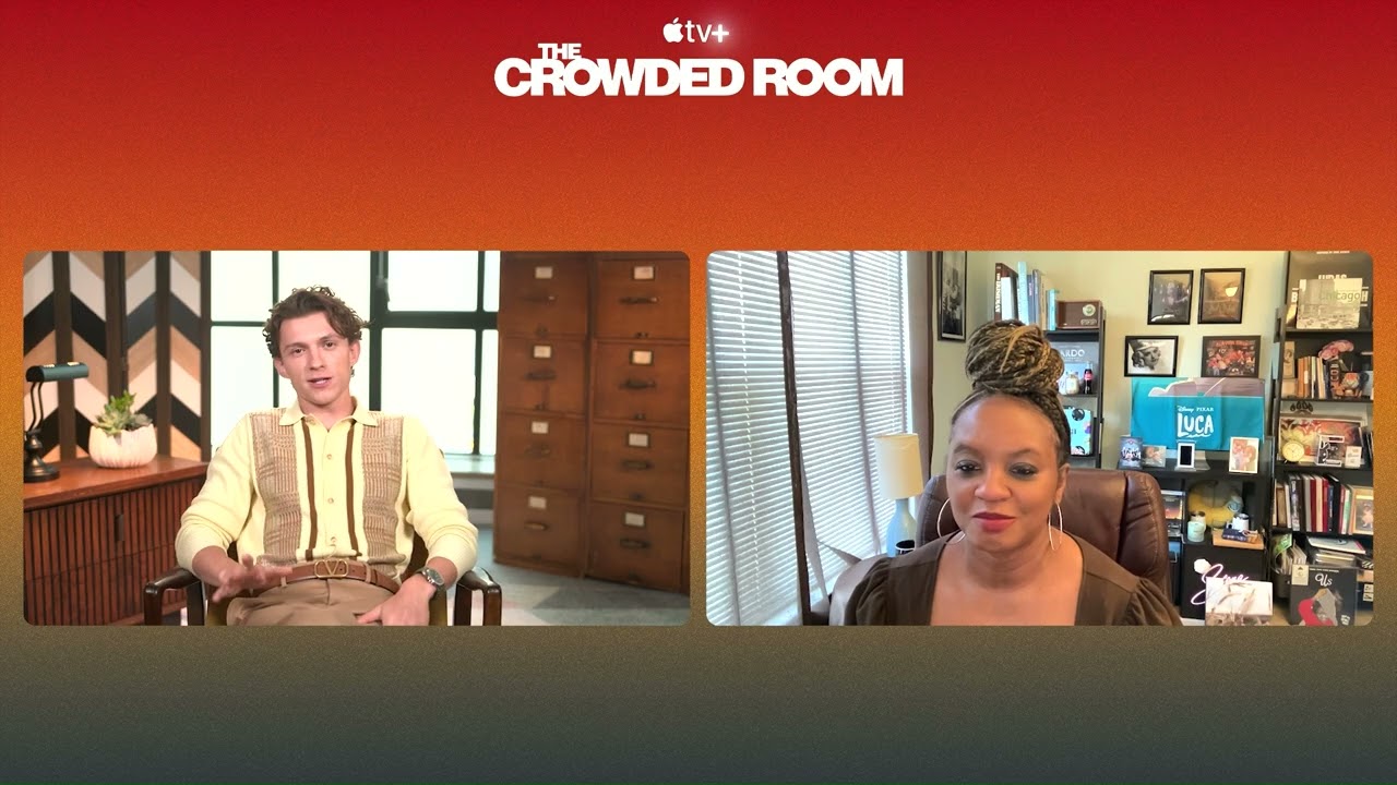 Interview with Tom Holland for The Crowded Room currently streaming on Apple Tv +