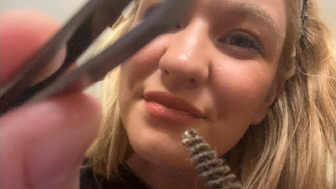 LOFI ASMR: Doing your eyebrows 🍯✨