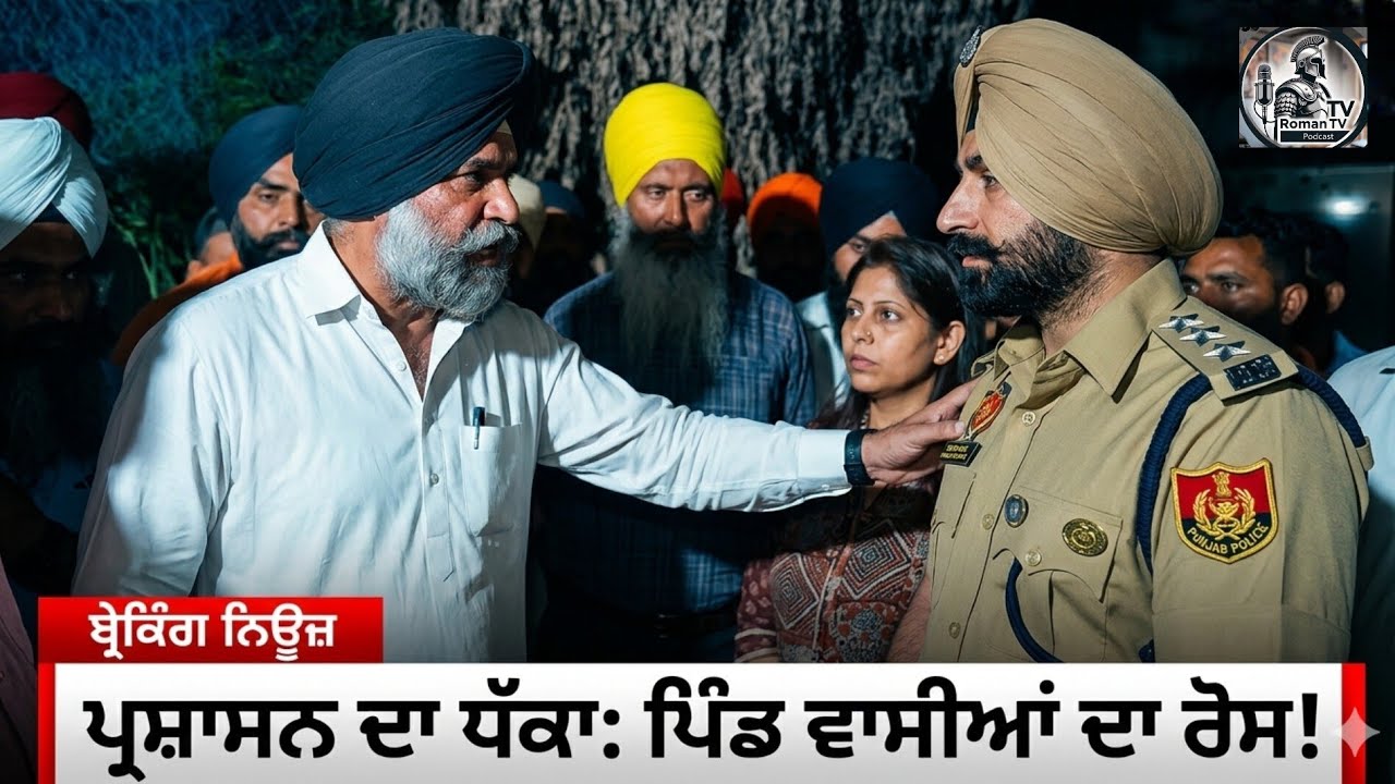 ਰਾਤ ਸਮਾਣੇ ਧਰਮ ਯੁੱਧ ਮੋਰਚੇ ਤੇ ਪ੍ਰਸ਼ਾਸਨ ਨਾਲ ਹੋਈ ਤੂੰ ਤੂੰ ਮੈਂ ਮੈਂ।। ਅਮਿਤੋਜ ਮਾਨ ਹੋਇਆ ਗੁੱਸੇ।।