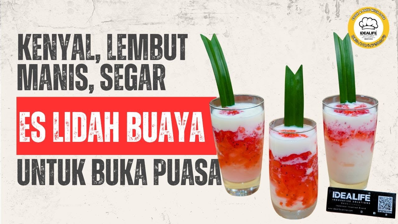 Es Lidah Buaya Kenyal Lembut Manis Segar Untuk Buka Puasa