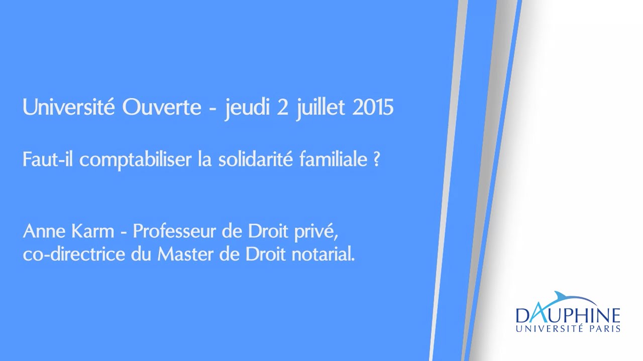 Faut-il comptabiliser la solidarité familiale ?