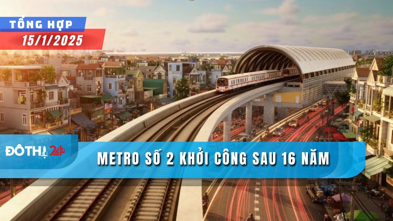 Metro Bến Thành - Tham Lương khởi công sau 16 năm quy hoạch | Đô thị 24h