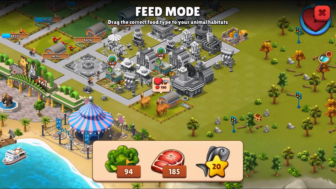 Zoo Island #11 – Reached Level 17