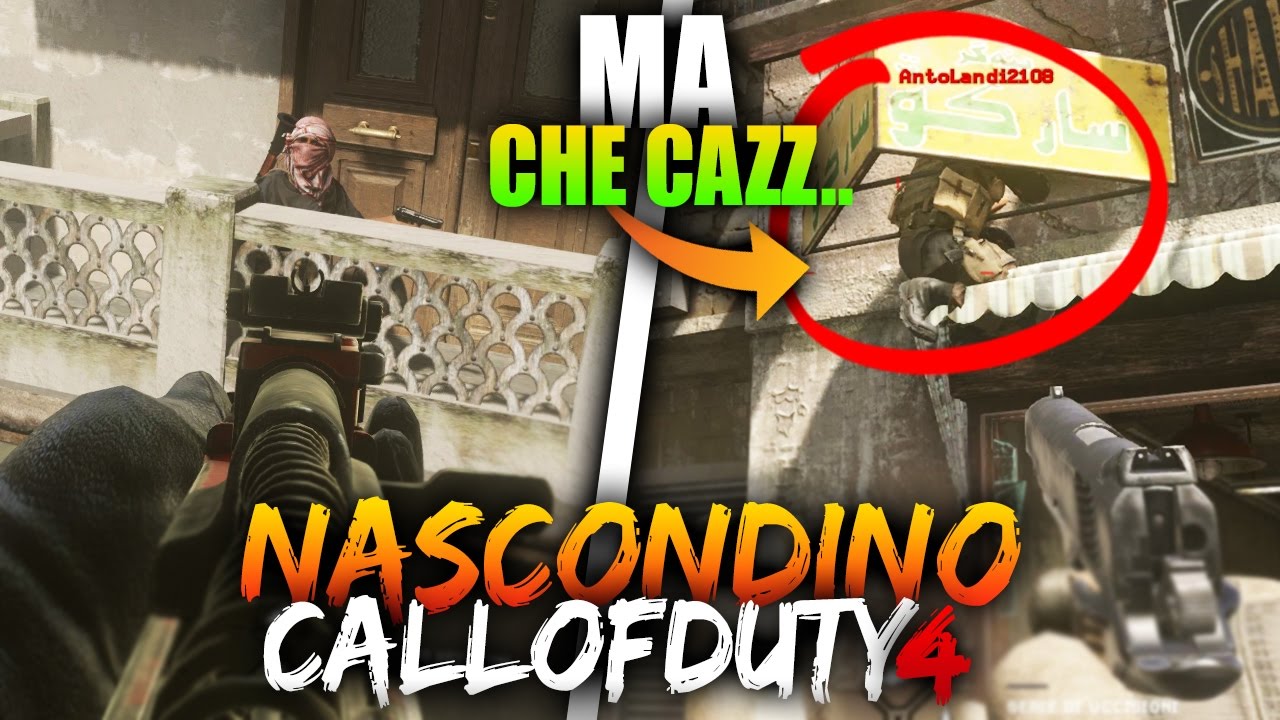 MA COME HANNO FATTO A SALIRE LA SOPRA?! - NASCONDINO SU COD4 [6a Giornata Torneo]