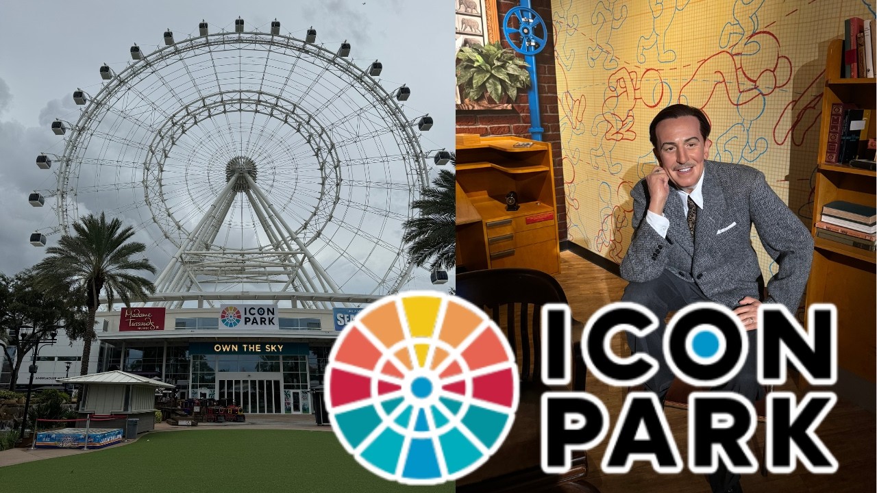ICON Park Orlando 2024 FULL Tour: 400 Foot Orlando Eye Ferris Wheel, Wax Figures & Aquarium