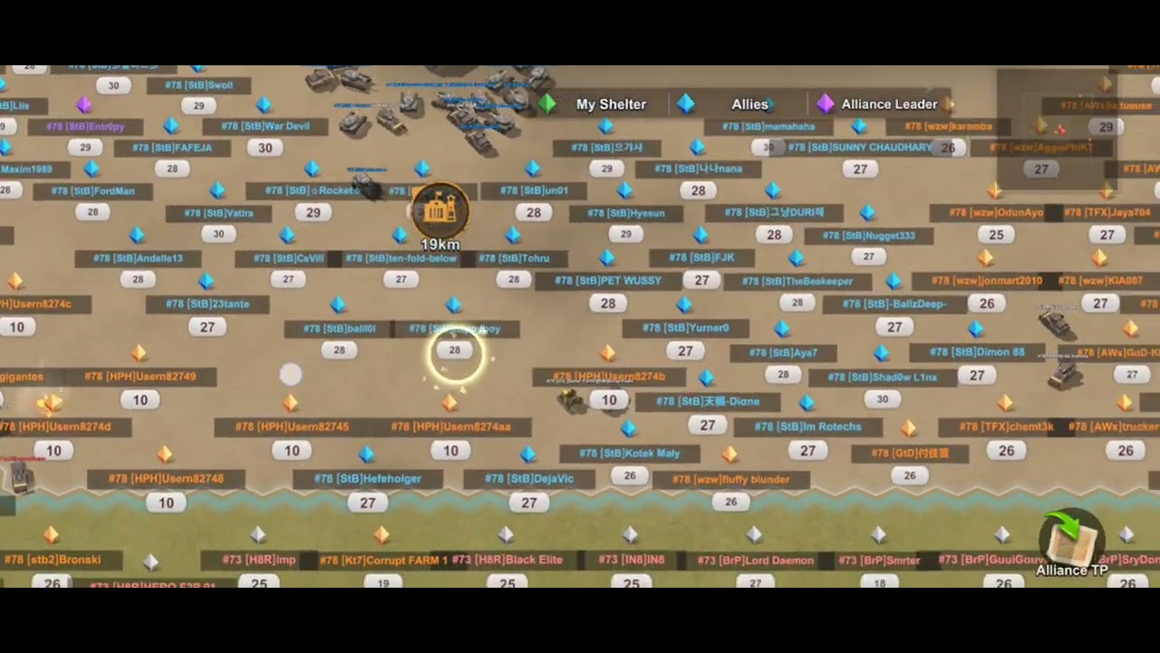 The unity of the Last Z 78 server 