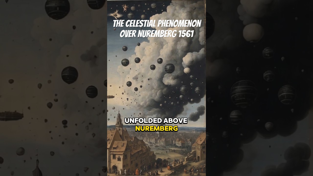 The Celestial Phenomenon Over Nuremberg 1561 #celestialphenomena #phenomenon #nuremberg