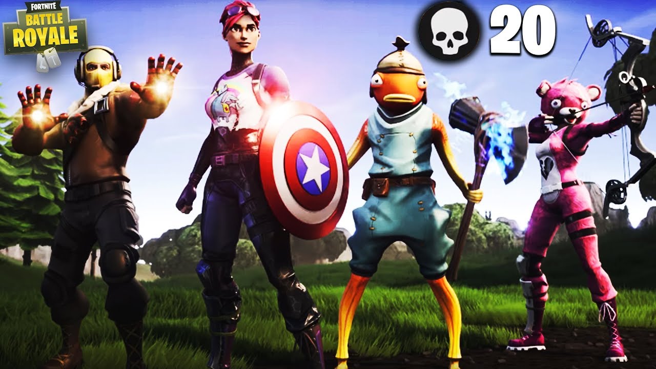 20 Kills | Avengers: Endgame | Fortnite | No Commentary