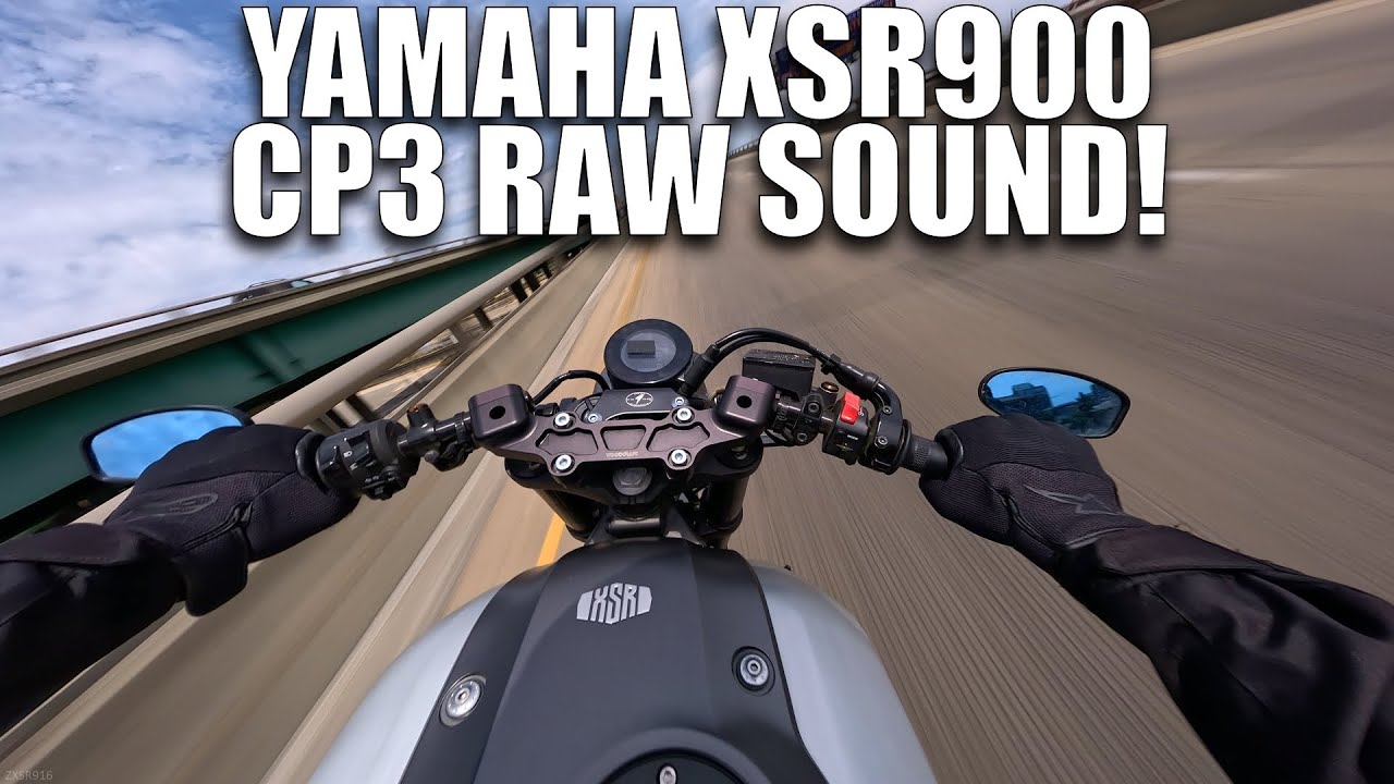 Morning Ride Around Town | YAMAHA XSR900 |4K