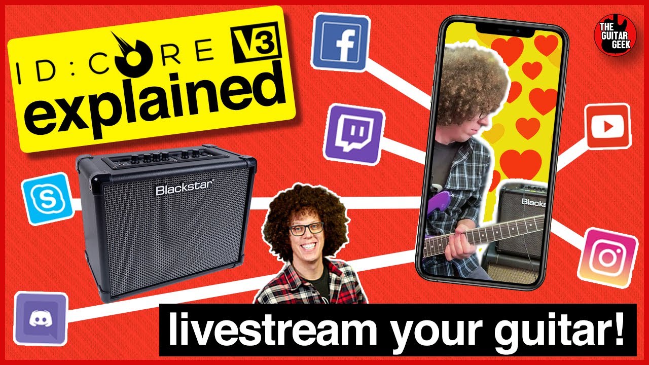 How to Livestream your guitar directly from your amp - Blackstar ID Core V3 Guide pt3
