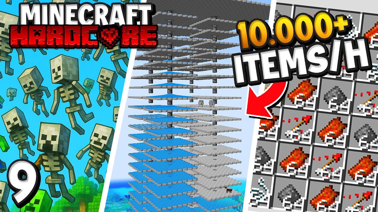 FERMA ASTA PRODUCE PESTE 10.000 ITEME PE ORA PE MINECRAFT HARDCORE!