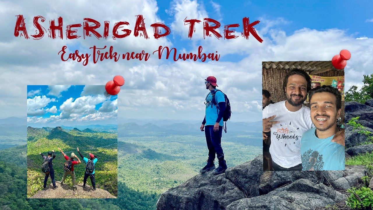 Asherigad Trek | One day easy trek near Mumbai | Met @StoryonWheels & @LaveshTravelVlogs