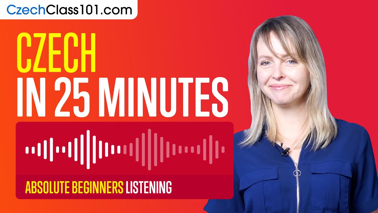 20 Minutes of Czech Listening Comprehension for Absolute Beginners
