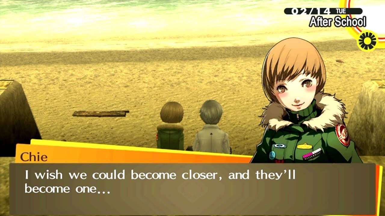 [HD] [PS Vita] Persona 4 Golden - Valentine's Day: Chie