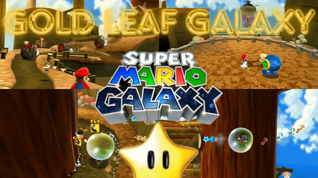 [Super Mario Galaxy] Gold Leaf Galaxy - The Bell on the Big Tree