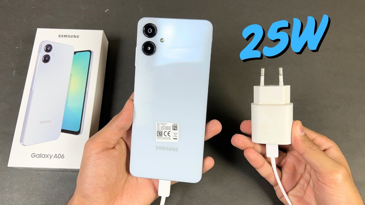 Samsung Galaxy A06 — тест зарядки аккумулятора!