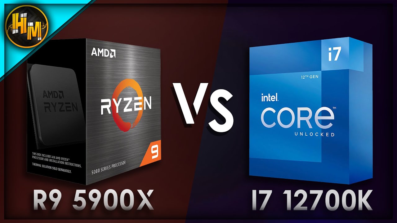 R9 5900X ولا I7 12700K - مين المعالج الأفضل ؟