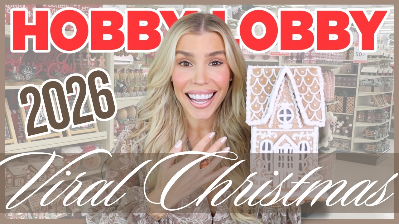 Вирусный рождественский декор из Hobby Lobby 2026