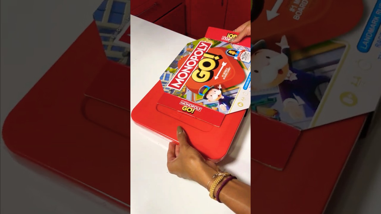 Monopoly Go! Unboxing. What Surprises Are Inside?! 👀 #MonopolyGo #BoardGames #Hasbro