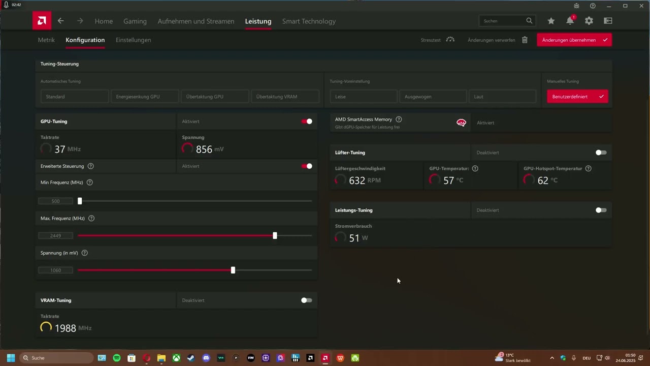 AMD Grafikkarten/GPU Undervolt (Einfach) mit Adrenalin Edition