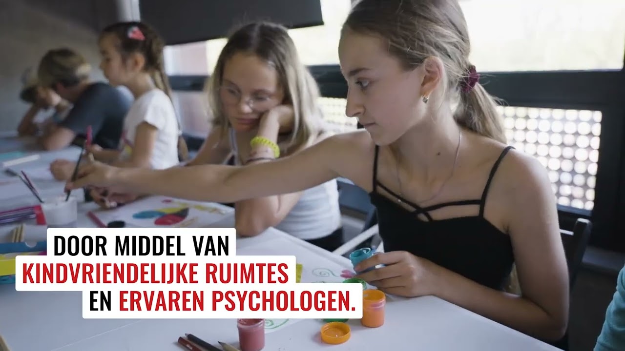 Mentale zorg aan kinderen in Oekraïne