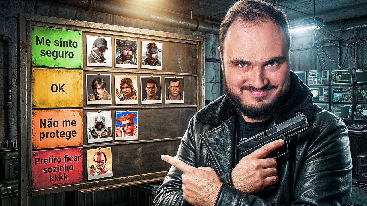Quem é o PERSONAGEM mais BADASS dos games?
