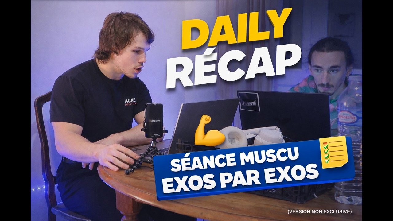 DAILY RÉCAP #1 : J’analyse ma séance en méthode Fontesque (erreurs, exos, résultats)