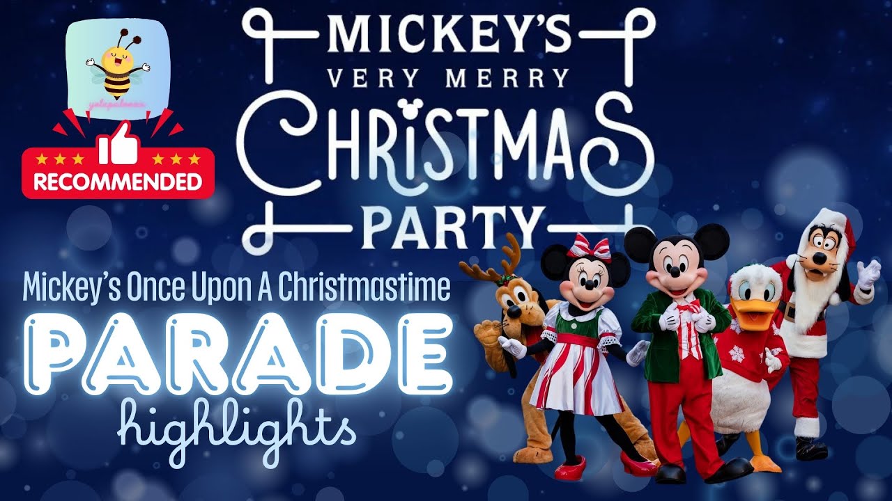 Mickey's Once Upon A Christmastime Parade