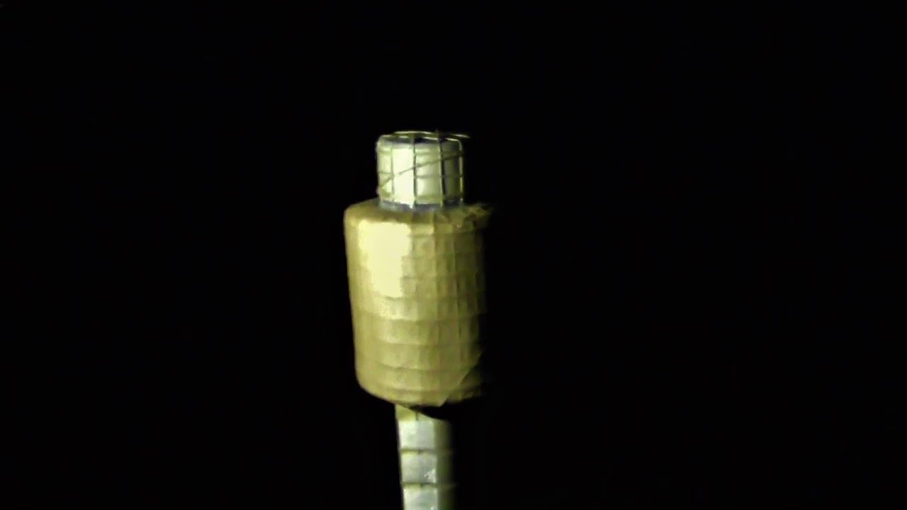 Rakete explodiert bei Start ! - 3LB Whistle Rocket with 5