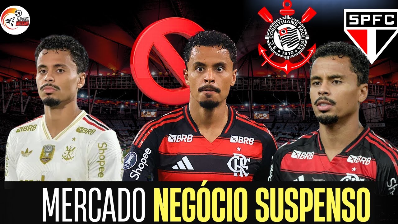🚨Allan travado! Flamengo SUSPENDE negócio com São Paulo e Corinthians