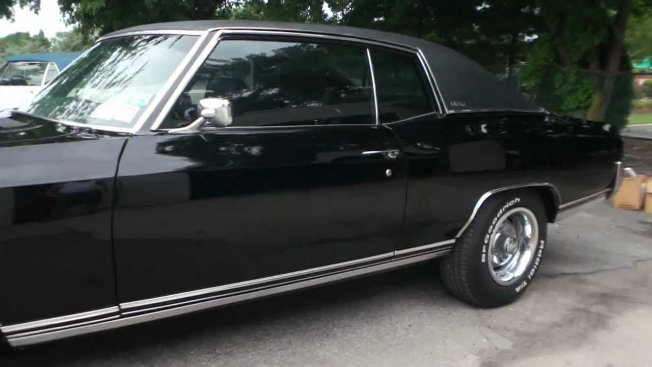 SOLD -- 1971 Chevrolet Monte Carlo For Sale~Very Rare Factory 402 Big Block~4 Speed
